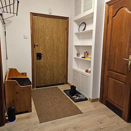 Schicke 2-zimmer-wohnung Im Vintage-look Krakau